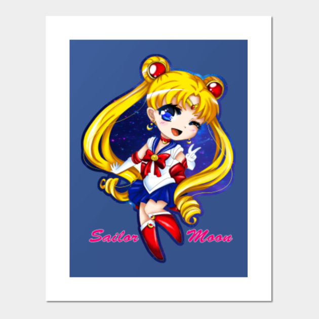 Chibi Sailor moon Sailor Moon Posters and Art Prints